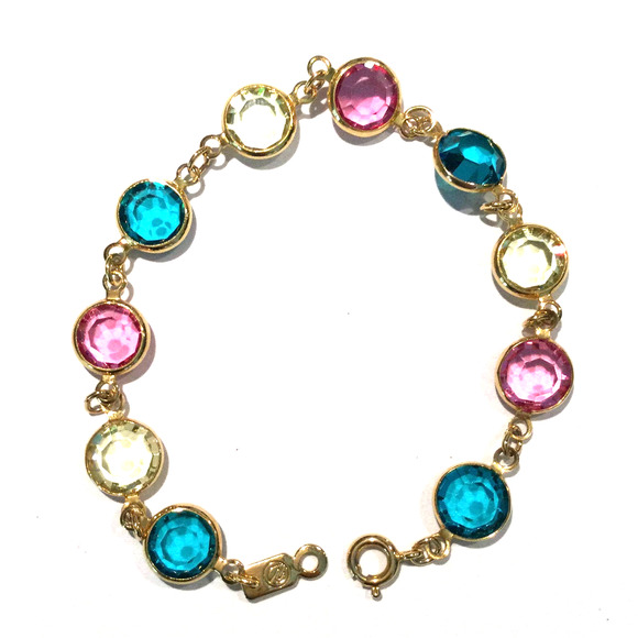 Swarovski Jewelry - Swarovski Crystal Bezel-set Bracelet 7.5"